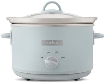 Crock-Pot 4.5 Quart Manual Slow Cooker – Macaroon Blue v2017