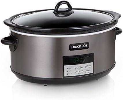 Crock-Pot 8 Quart Programmable Slow Cooker with Auto Warm v2028