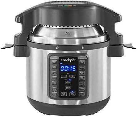 Crock-Pot Express Crisp 8 Quart 10-in-1 Pressure Cooker v2006 v2x6