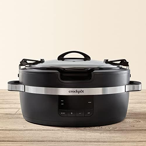 Crock-Pot Thermoshield 6 Quart Slow Cooker with Carry Handles v2012