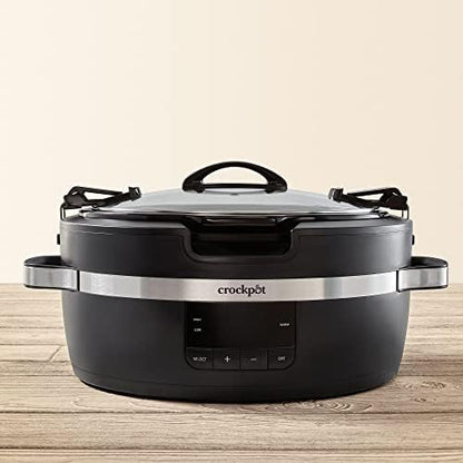 Crock-Pot Thermoshield 6 Quart Slow Cooker with Carry Handles v2012