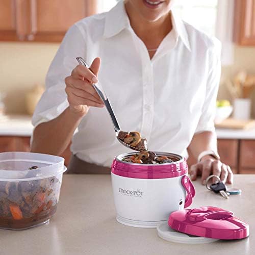 Crock-Pot Lunch Crock Portable Food Warmer 20oz – Pink v2003
