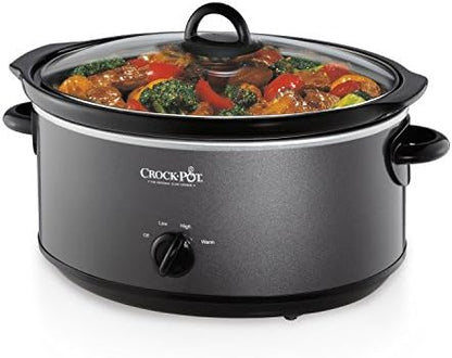 Crock-Pot 7 Quart Slow Cooker – Charcoal v2009