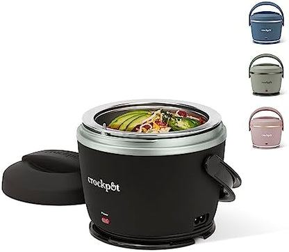 Crock-Pot Electric Lunch Box Food Warmer 20oz – Black v2026