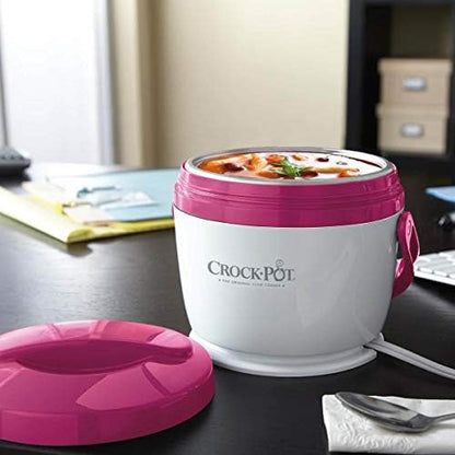 Crock-Pot Lunch Crock Portable Food Warmer 20oz – Pink v2003