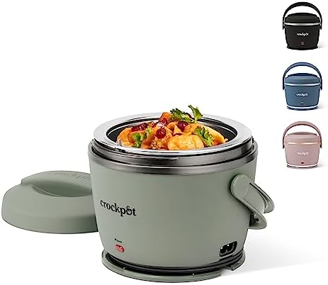 Crock-Pot Portable Electric Lunch Box Food Warmer – Green v2021