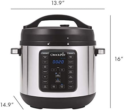 Crock-Pot 8 Quart Express Crock Multi-Use Pressure Cooker v2005