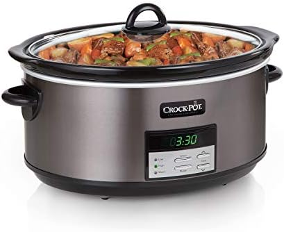 Crock-Pot 8 Quart Programmable Slow Cooker with Auto Warm v2028