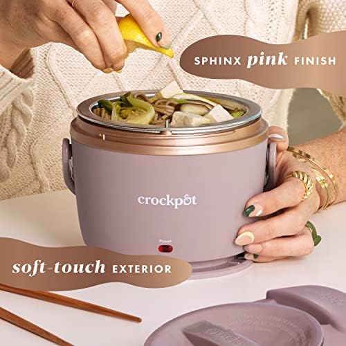 Crock-Pot Electric Lunch Box Food Warmer 20oz – Blush Pink v2018