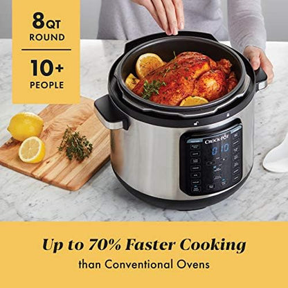 Crock-Pot 8 Quart Express Crock Multi-Use Pressure Cooker v2005