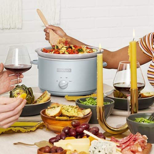Crock-Pot 4.5 Quart Manual Slow Cooker – Macaroon Blue v2017