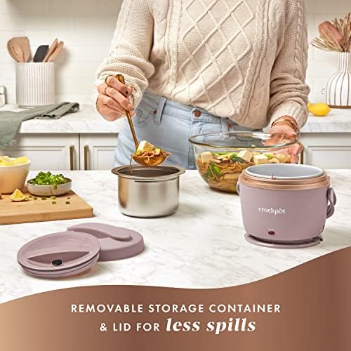 Crock-Pot Electric Lunch Box Food Warmer 20oz – Blush Pink v2018