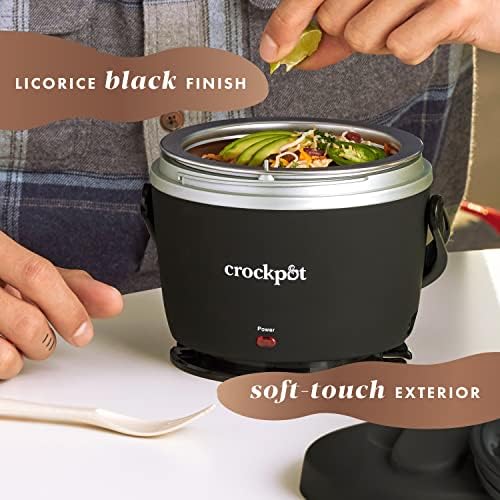 Crock-Pot Electric Lunch Box Food Warmer 20oz – Black v2026