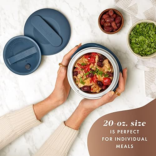 Crock-Pot Electric Lunch Box Food Warmer 20oz – Faded Blue v2022