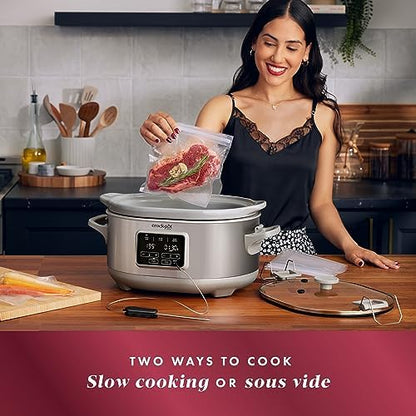 Crock-Pot 7 Quart Programmable Cook & Carry Slow Cooker v2019