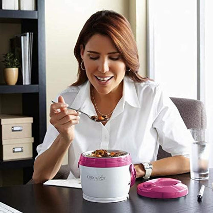 Crock-Pot Lunch Crock Portable Food Warmer 20oz – Pink v2003