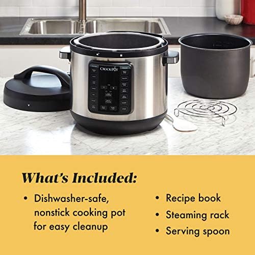 Crock-Pot 8 Quart Express Crock Multi-Use Pressure Cooker v2005