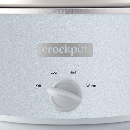 Crock-Pot 4.5 Quart Manual Slow Cooker – Macaroon Blue v2017