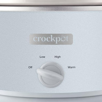 Crock-Pot 4.5 Quart Manual Slow Cooker – Macaroon Blue v2017