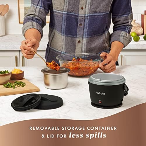 Crock-Pot Electric Lunch Box Food Warmer 20oz – Black v2026