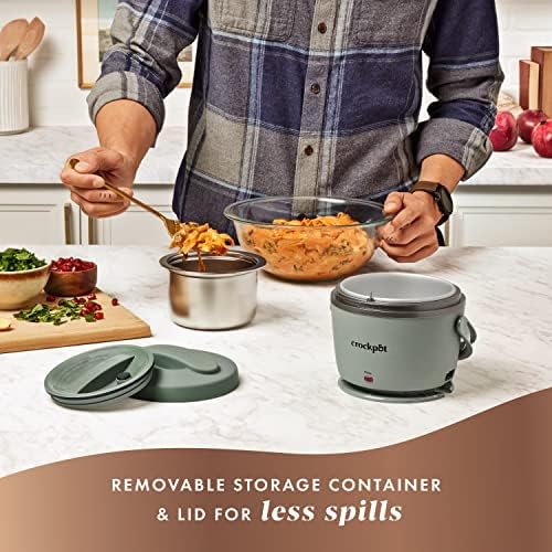 Crock-Pot Portable Electric Lunch Box Food Warmer – Green v2021
