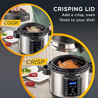 Crock-Pot Express Crisp 8 Quart 10-in-1 Pressure Cooker v2006