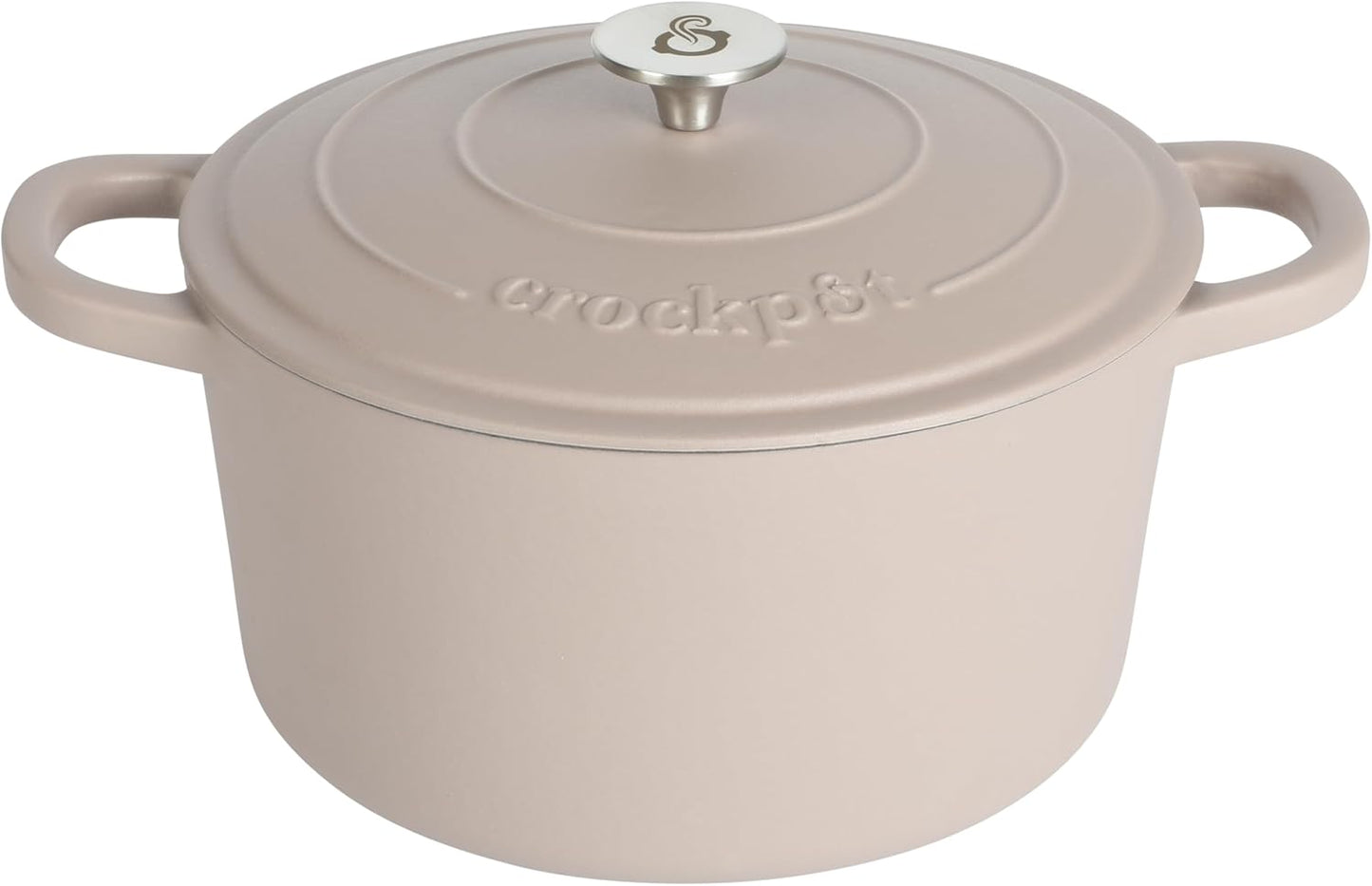 Crock-Pot 3 Quart Enameled Cast Iron Dutch Oven – Aqua v2002
