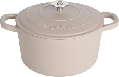 Crock-Pot 3 Quart Enameled Cast Iron Dutch Oven – Aqua v2002