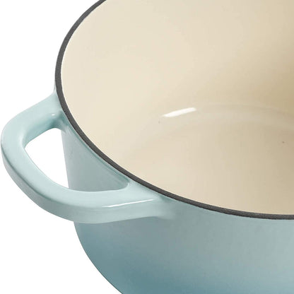 Crock-Pot 3 Quart Enameled Cast Iron Dutch Oven – Aqua v2002