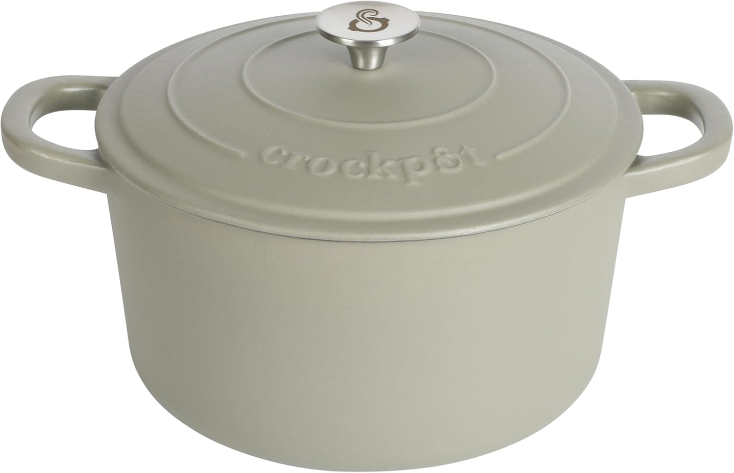 Crock-Pot 3 Quart Enameled Cast Iron Dutch Oven – Aqua v2002
