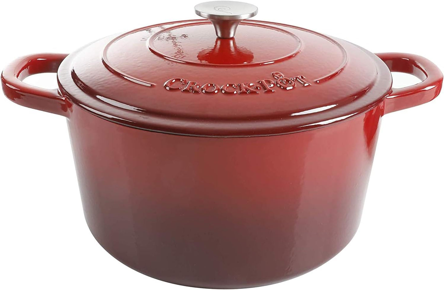 Crock-Pot 3 Quart Enameled Cast Iron Dutch Oven – Aqua v2002