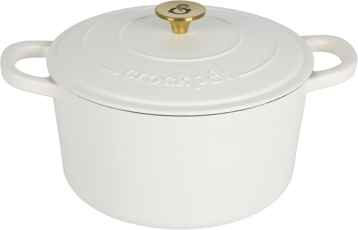 Crock-Pot 3 Quart Enameled Cast Iron Dutch Oven – Aqua v2002