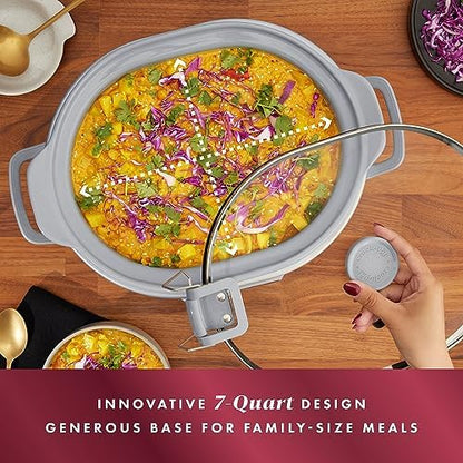Crock-Pot 7 Quart Programmable Cook & Carry Slow Cooker v2019