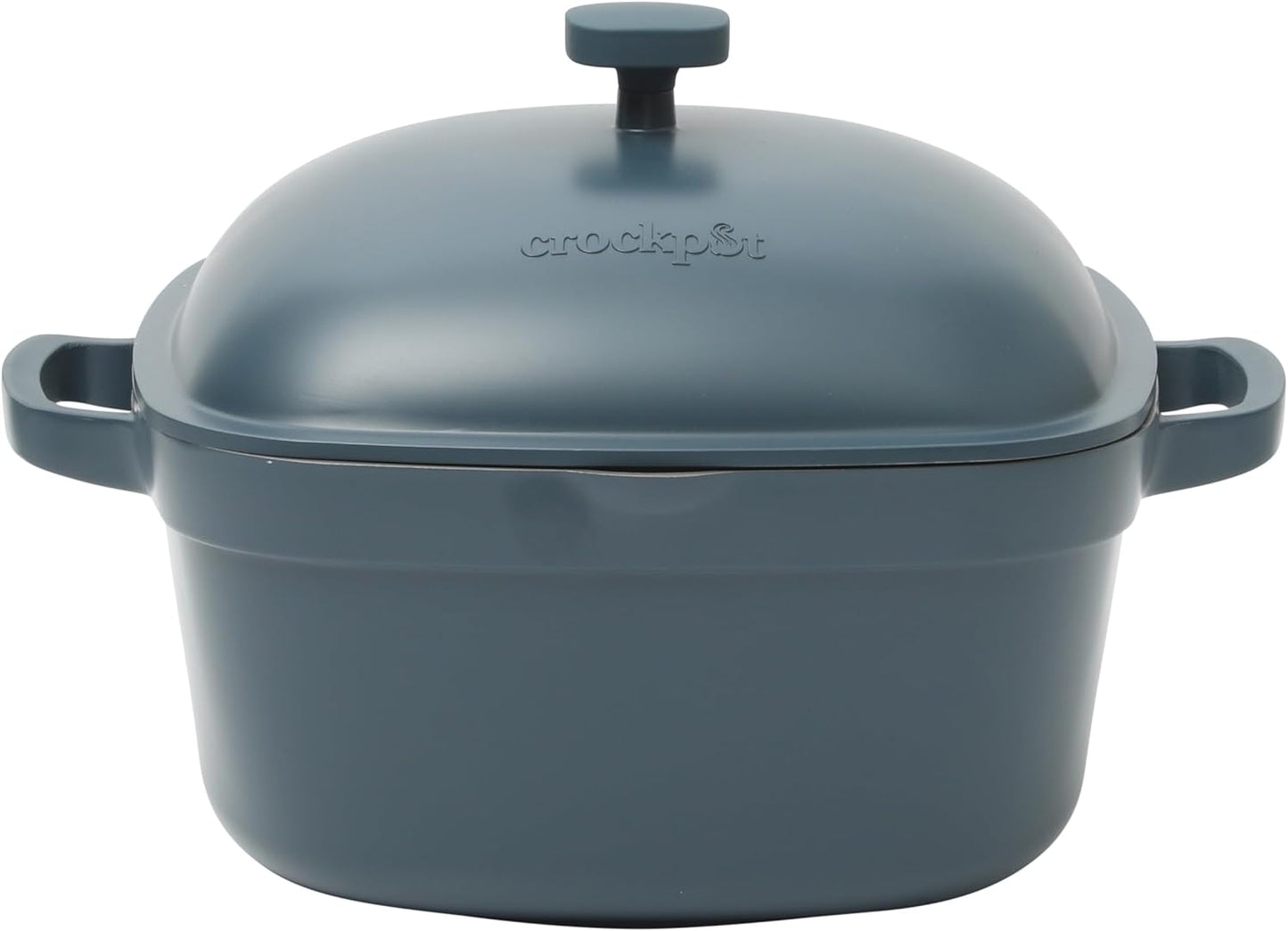 Crock-Pot 3 Quart Enameled Cast Iron Dutch Oven – Aqua v2002