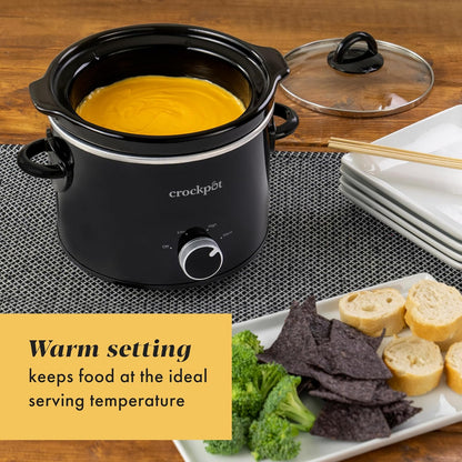 Crock-Pot 2 Quart Mini Slow Cooker – Classic Compact Cooker v2001