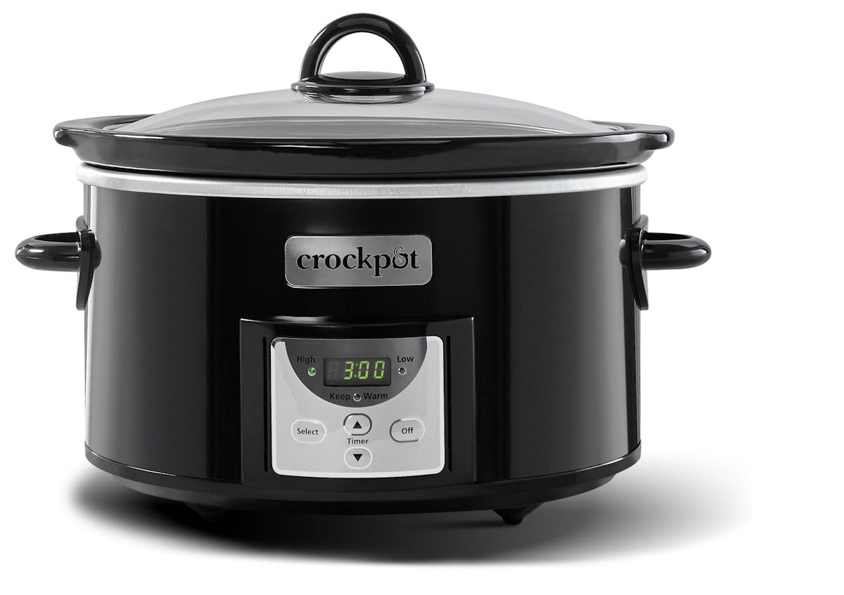 Crock-Pot® 4-Quart Digital Countdown Slow Cooker, Black