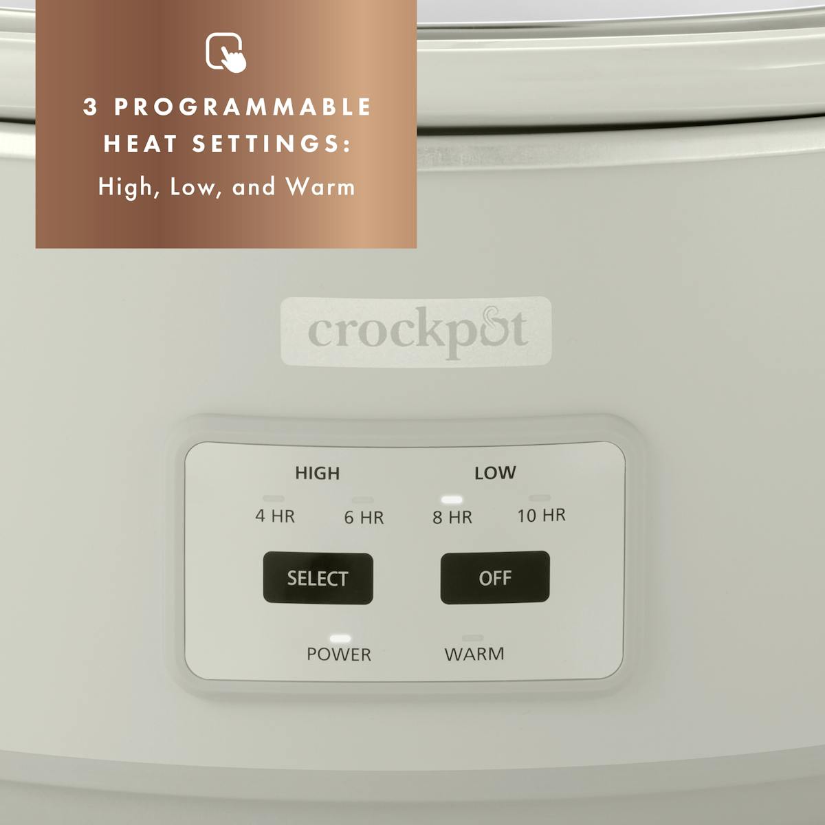 Crock-Pot® 7-Quart Cook & Carry® Slow Cooker, Mushroom
