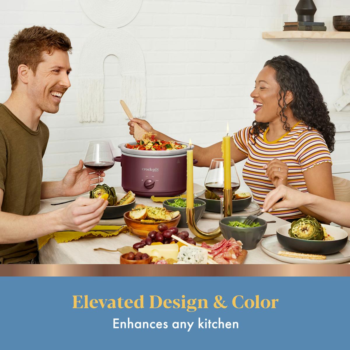 Crock-Pot® Design Series 4.5 Qt. Manual Slow Cooker, Lambrusco