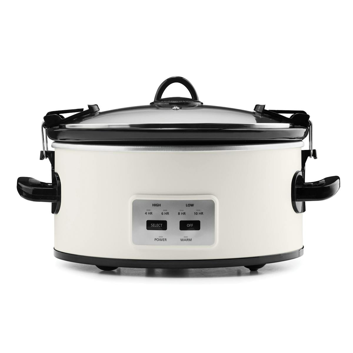 Crock-Pot® Manual 6-Quart Cook & Carry® Slow Cooker, Silver