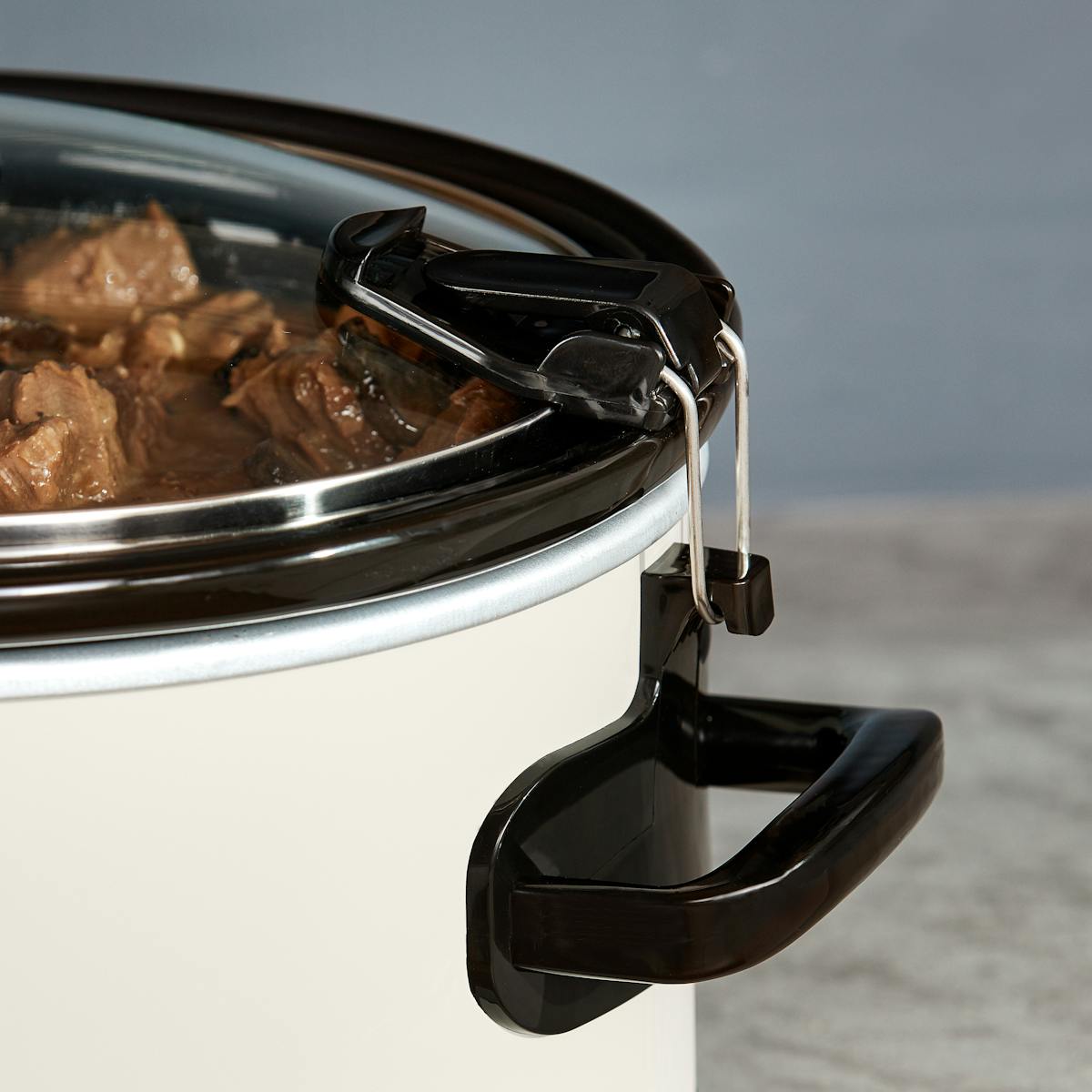 Crock-Pot® Manual 6-Quart Cook & Carry® Slow Cooker, Silver