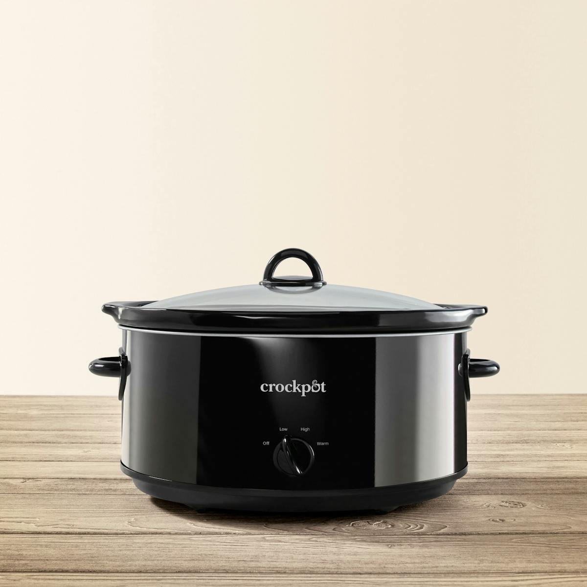 Crock-Pot® Manual 8-Quart Slow Cooker, Black